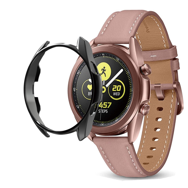 Samsung Galaxy Watch 3 (45mm)  Silikone Bumper  - Sort#serie_1
