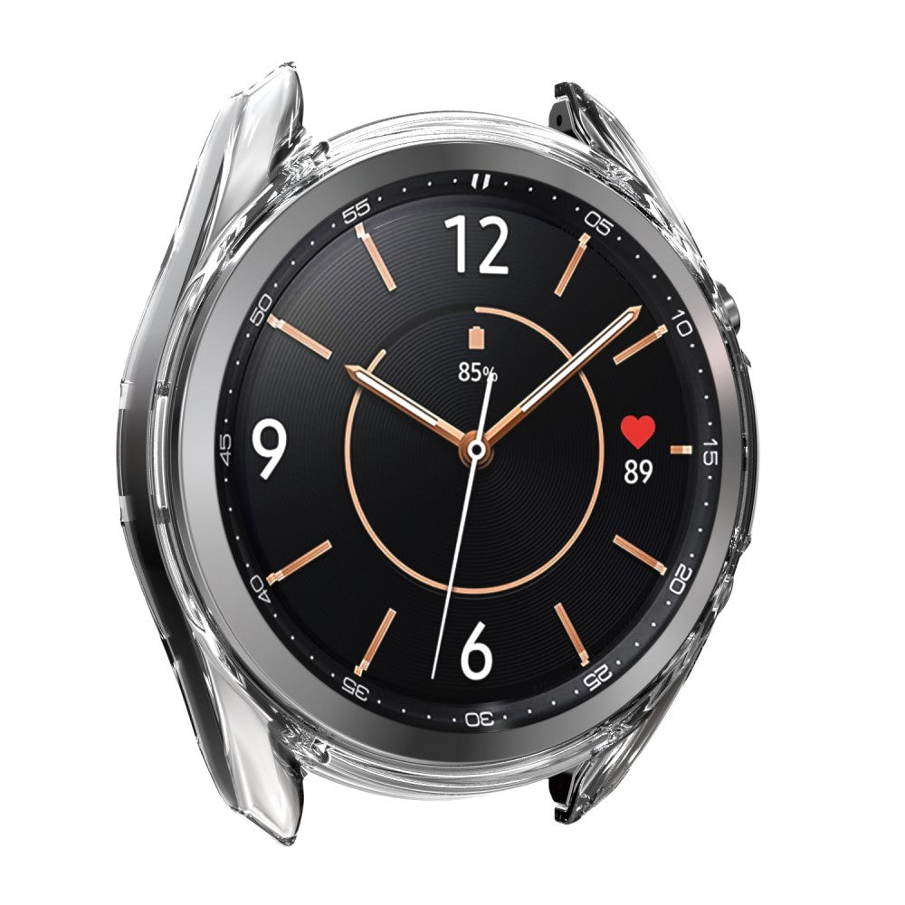 Samsung Galaxy Watch 3 (45mm)  Silikone Bumper  - Gennemsigtig#serie_6