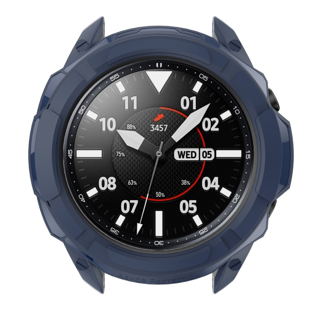 Samsung Galaxy Watch 3 (41mm) Beskyttende Silikone Bumper  - Blå#serie_4