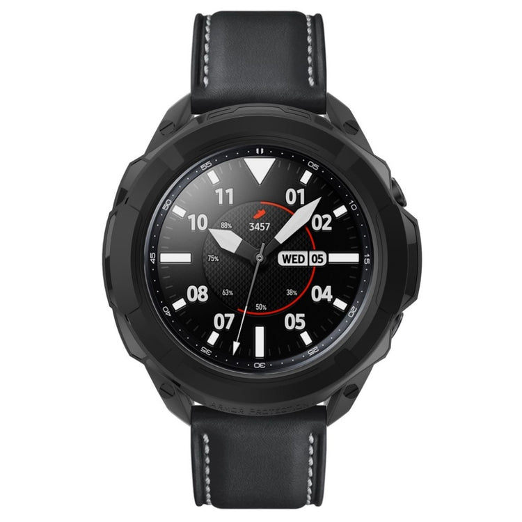 Samsung Galaxy Watch 3 (41mm)  Silikone Bumper  - Sort#serie_3