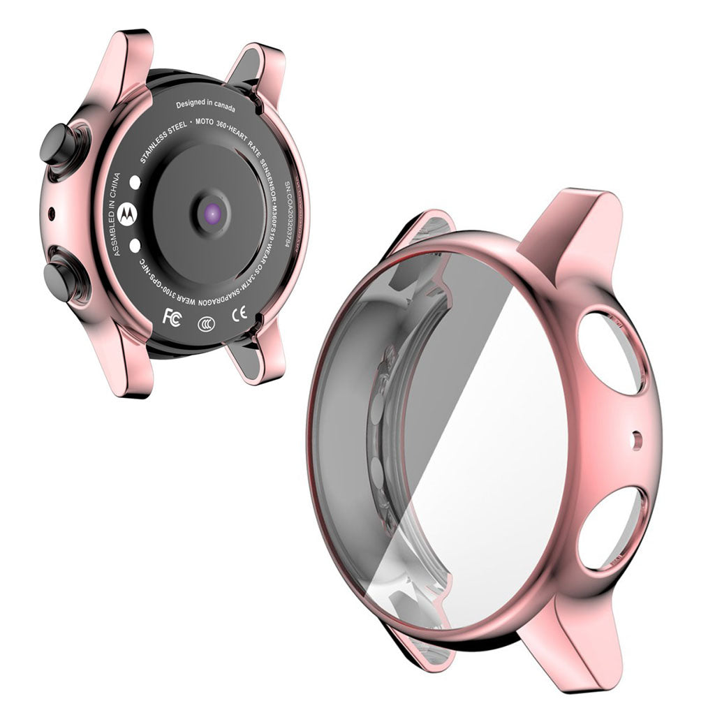 Pink Motorola Moto 360 (3rd Gen) Silikone Cover#serie_2