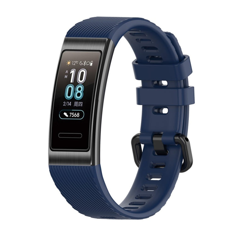 Sejt Huawei Band 3 Pro / Huawei Band 3 Silikone Rem - Blå#serie_5