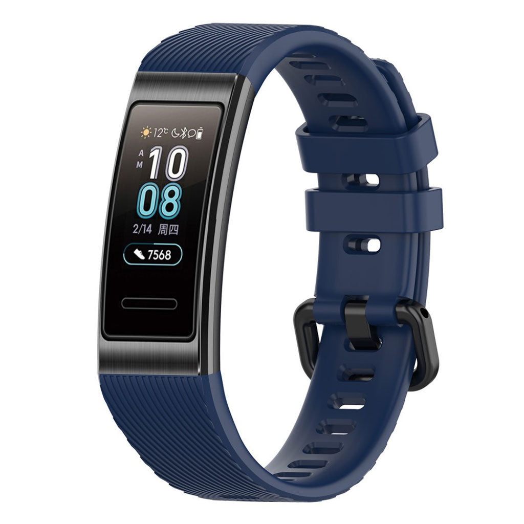 Sejt Huawei Band 3 Pro / Huawei Band 3 Silikone Rem - Blå#serie_5