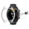 Huawei Watch / Huawei Watch GT muovi- ja lasikuori näytönsuojalla