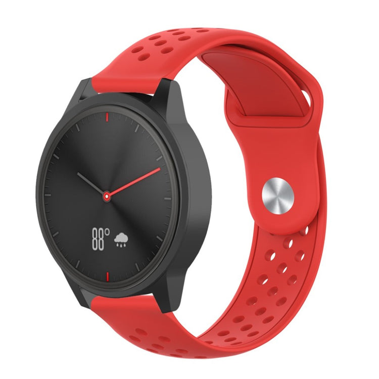 Rigtigt sejt Huawei Watch GT 2 42mm Silikone Rem - Rød#serie_3