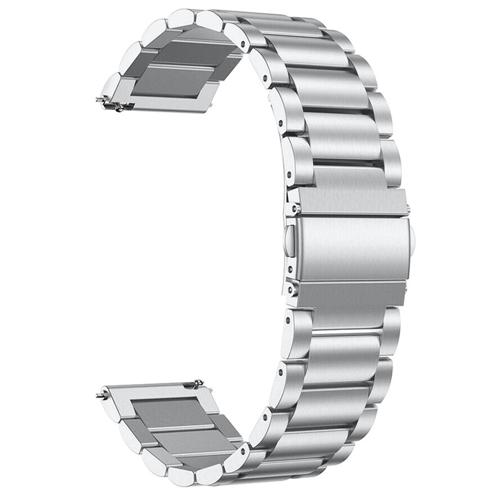 Fint Huawei Watch GT 2 42mm / Huawei Watch 2 Metal Rem - Sølv#serie_022
