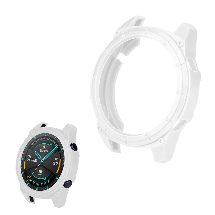 Huawei Watch GT 2 46mm  Silikone Bumper  - Hvid#serie_2
