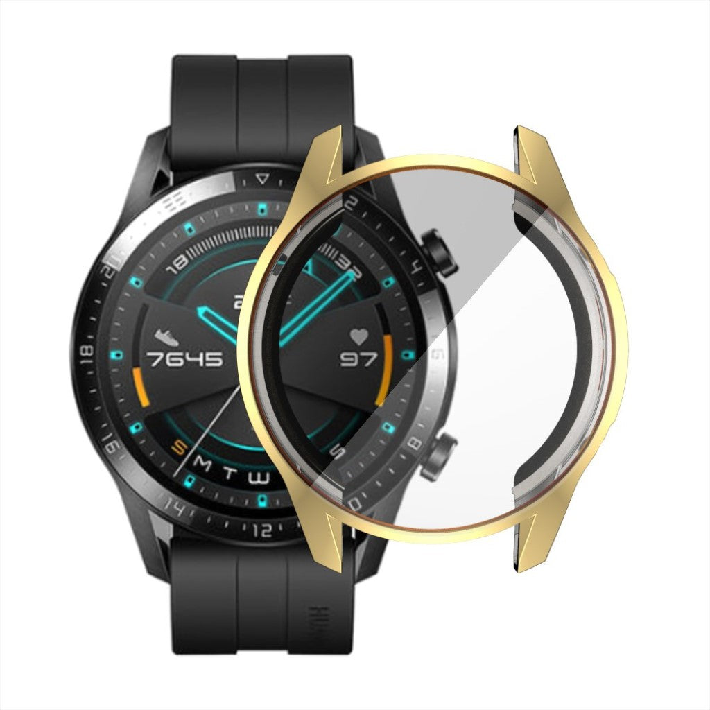 Super Flot Huawei Watch GT 2 46mm Silikone Cover - Guld#serie_2