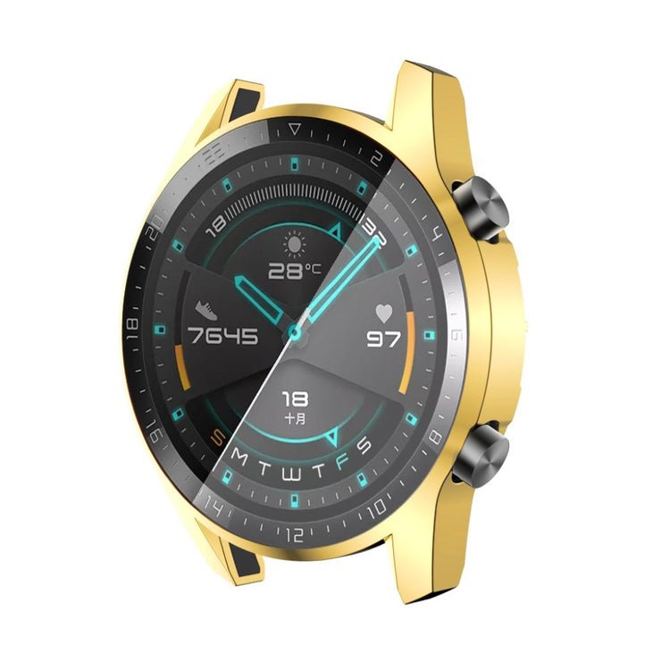 Super Flot Huawei Watch GT 2 46mm Silikone Cover - Guld#serie_2