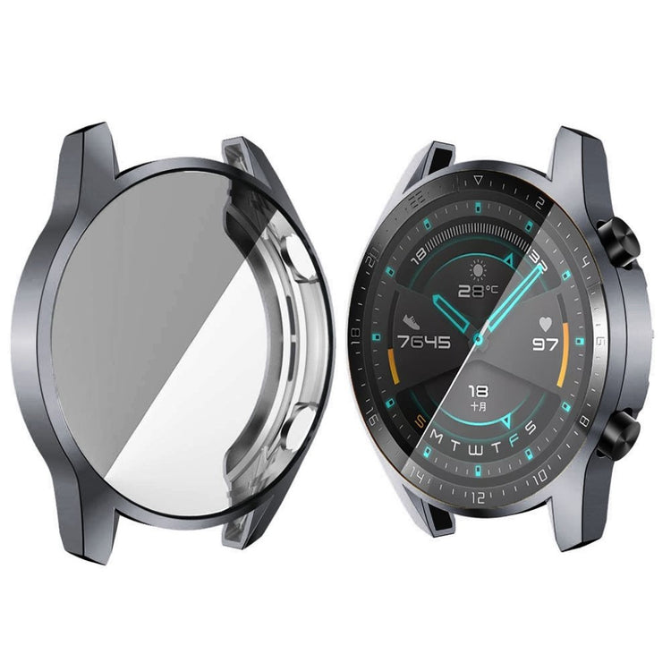 Super Flot Huawei Watch GT 2 46mm Silikone Cover - Sølv#serie_3