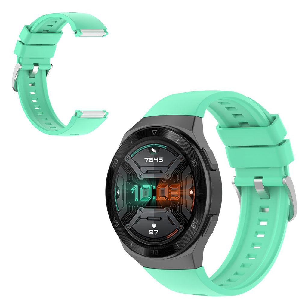 Helt vildt flot Huawei Watch GT 2e Silikone Rem - Grøn#serie_7