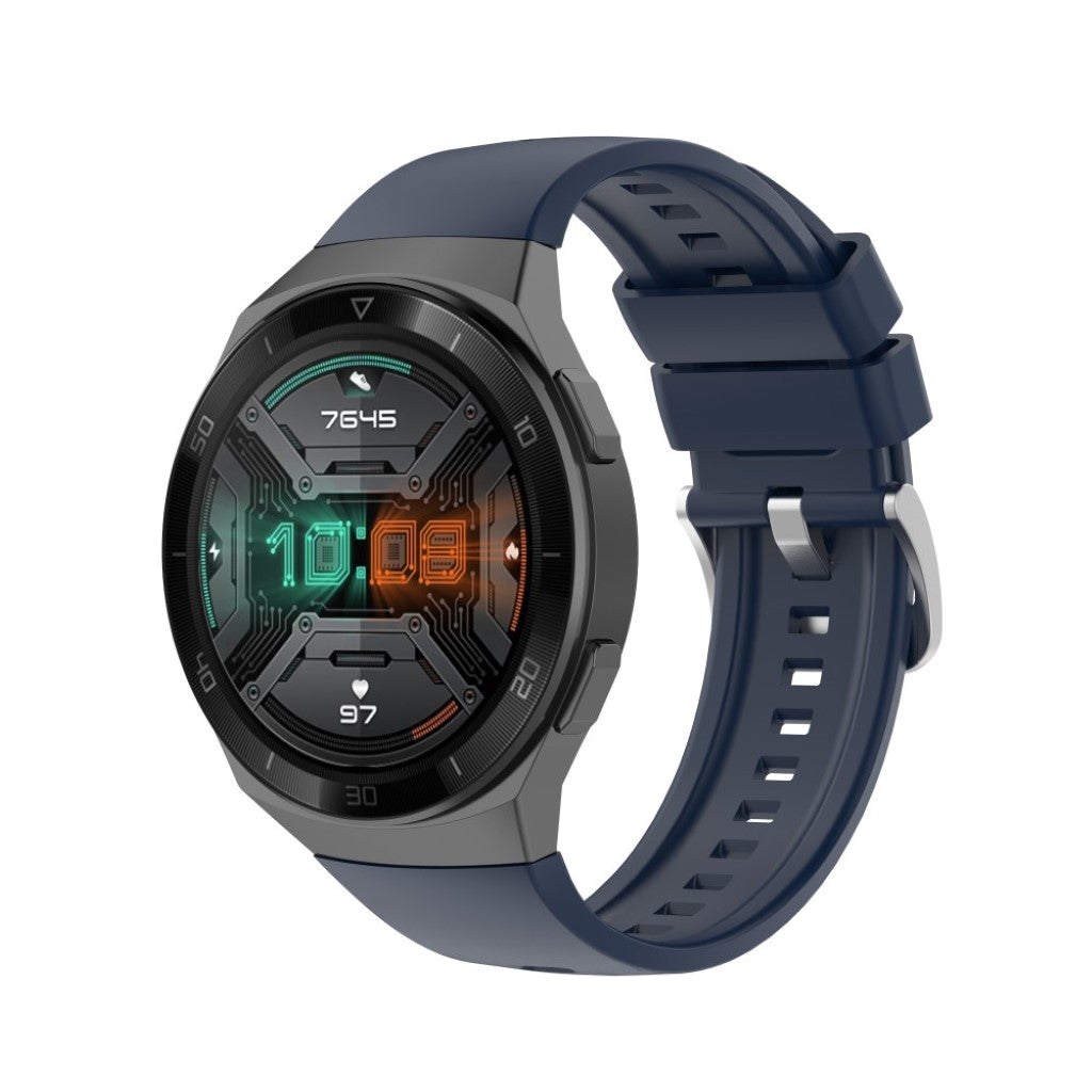 Meget cool Huawei Watch GT 2e Silikone Rem - Blå#serie_9