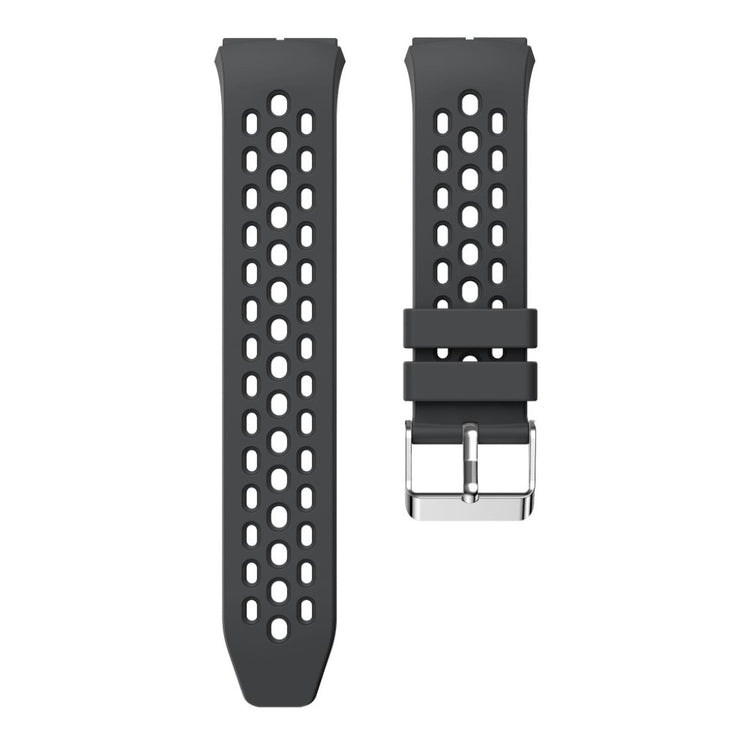 Mega komfortabel Huawei Watch GT 2e Silikone Rem - Sølv#serie_3