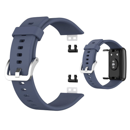 Super smuk Huawei Watch Fit Silikone Rem - Blå#serie_10