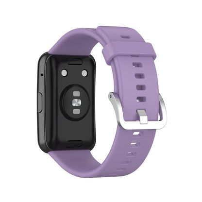 Super smuk Huawei Watch Fit Silikone Rem - Lilla#serie_13