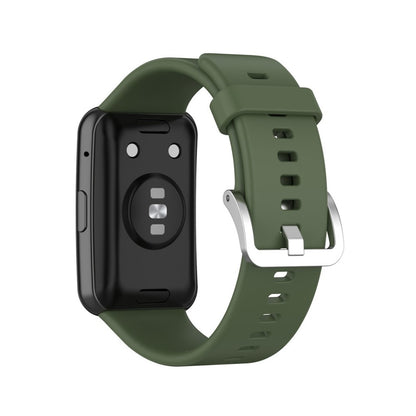 Super smuk Huawei Watch Fit Silikone Rem - Grøn#serie_3
