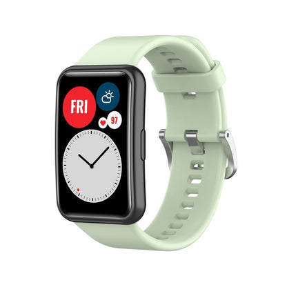 Super smuk Huawei Watch Fit Silikone Rem - Grøn#serie_7