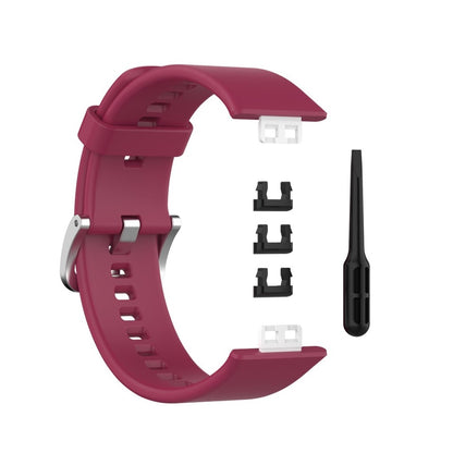 Super smuk Huawei Watch Fit Silikone Rem - Rød#serie_8