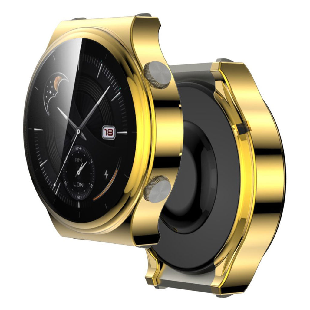 Flot Huawei Watch GT 2 Pro Silikone Cover - Guld#serie_4