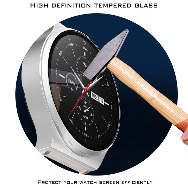 Godt Huawei Watch GT 2 Pro Plastik og Glas Cover - Sølv#serie_8