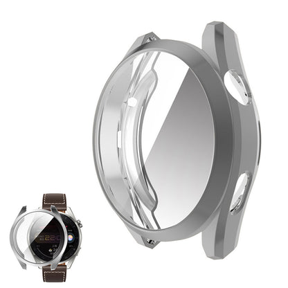 Fed Huawei Watch 3 Pro Silikone Cover - Sølv#serie_4