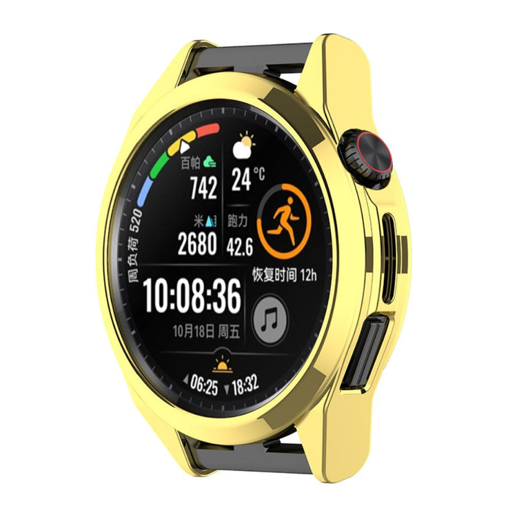 Huawei Watch GT Runner  Silikone Bumper  - Guld#serie_1