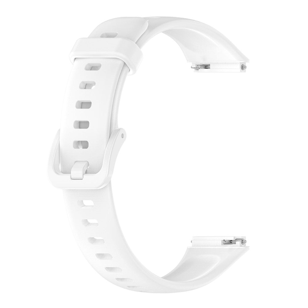 Komfortabel Huawei Band 7 Silikone Rem - Hvid#serie_1