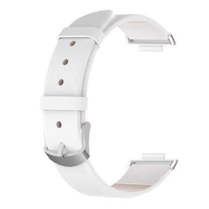 Rigtigt skøn Huawei Watch Fit 2 Kunstlæder Urrem - Hvid#serie_4