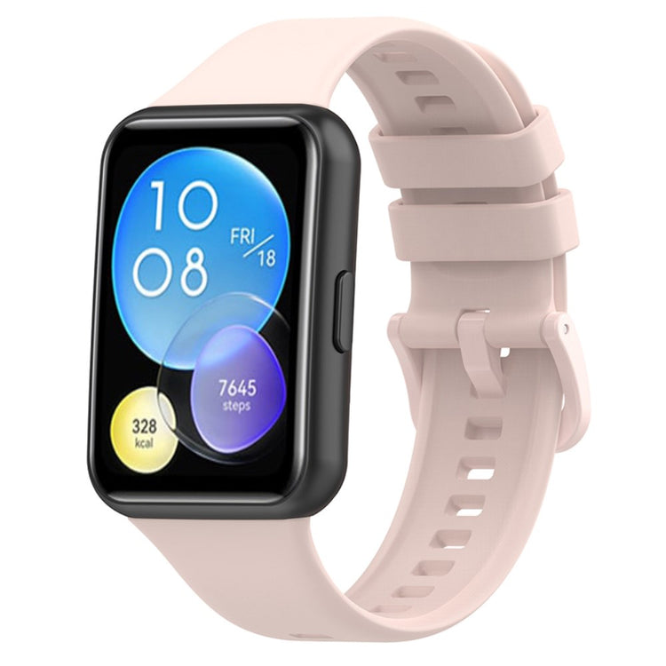 Meget sejt Huawei Watch Fit 2 Silikone Rem - Pink#serie_5