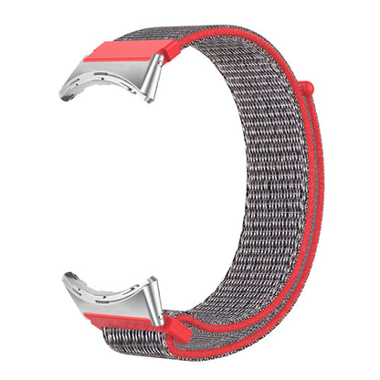 Super flot Google Pixel Watch Nylon Rem - Rød#serie_7