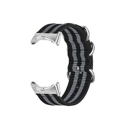 Vildt slidstærk Google Pixel Watch Nylon Rem - Sort#serie_4