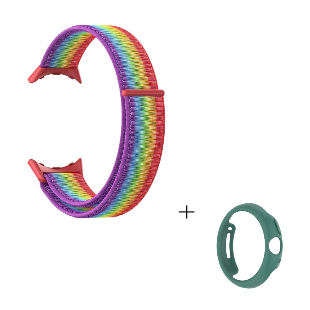 Vildt smuk Google Pixel Watch Plastik og Nylon Rem - Flerfarvet#serie_2
