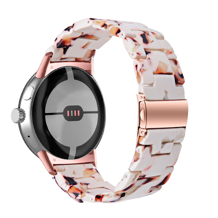 Meget nydelig Google Pixel Watch Plastik Rem - Brun#serie_6