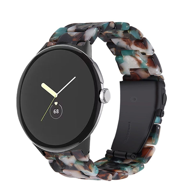 Super pænt Google Pixel Watch Plastik Rem - Flerfarvet#serie_24