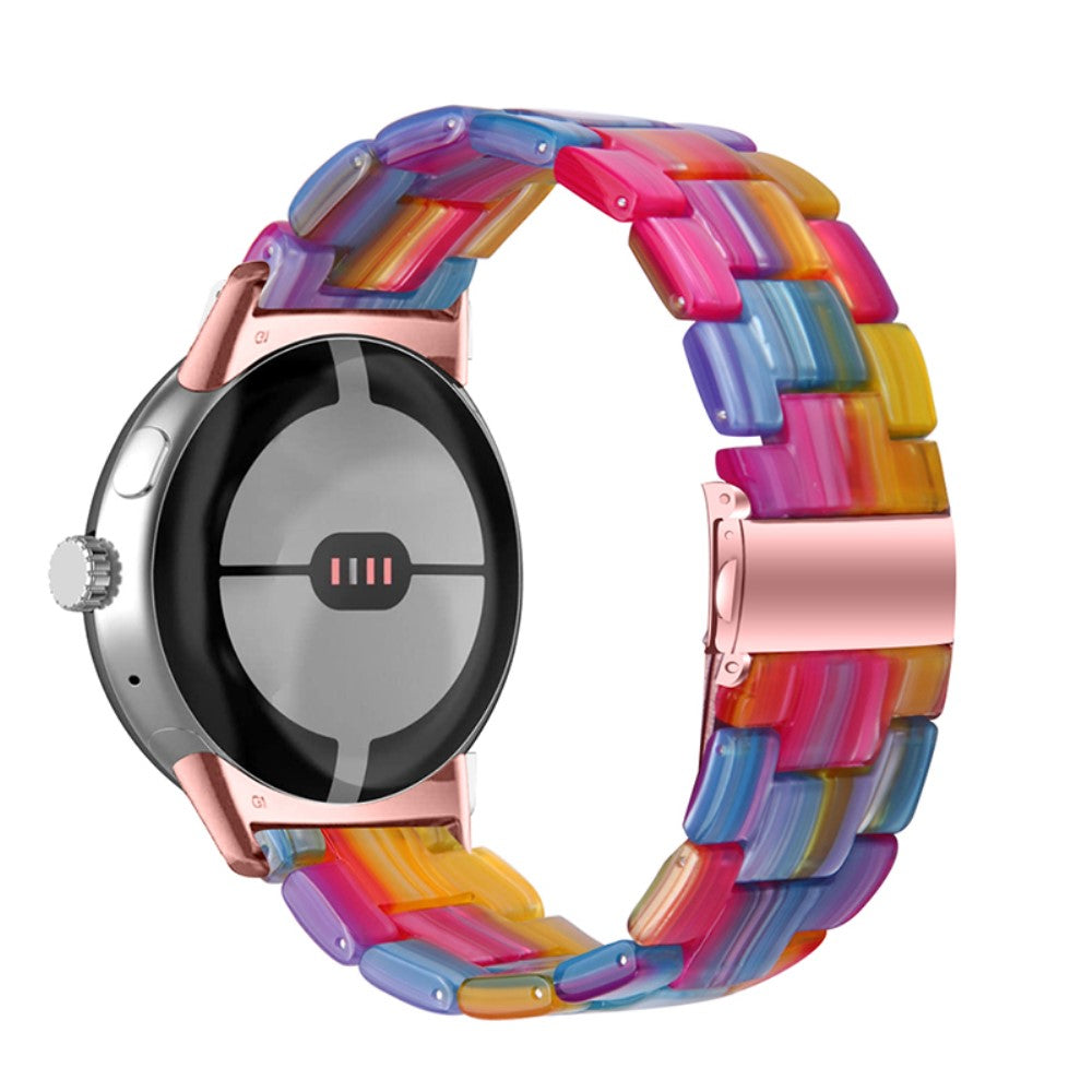 Super pænt Google Pixel Watch Plastik Rem - Flerfarvet#serie_5