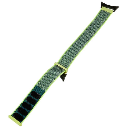 Alle tiders Google Pixel Watch Nylon Rem - Grøn#serie_9