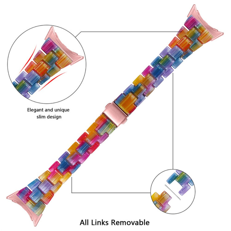 Vildt rart Google Pixel Watch Plastik Rem - Flerfarvet#serie_2