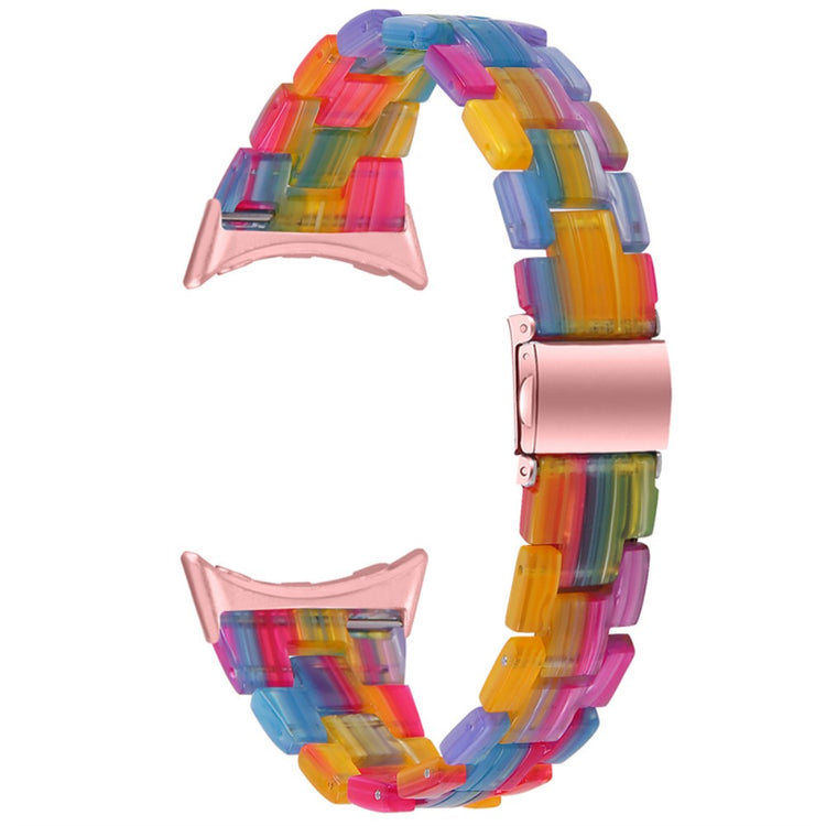 Cool Google Pixel Watch Plastik Rem - Flerfarvet#serie_2