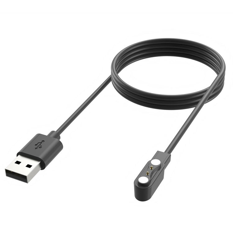 1m Dizo Watch R    USB Opladningskabel - Sort#serie_1