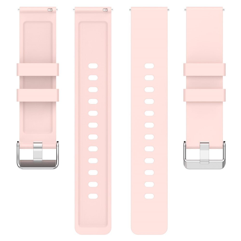 Meget Flot Silikone Rem passer til OnePlus Nord Watch - Pink#serie_9