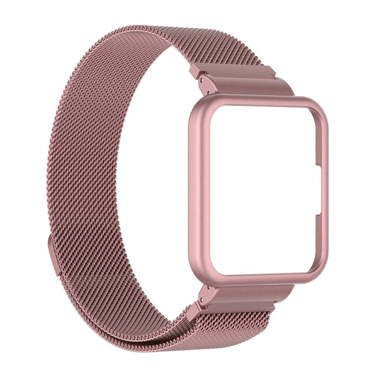 Super hårdfør Xiaomi Redmi Watch 2 Lite Metal Rem - Pink#serie_015