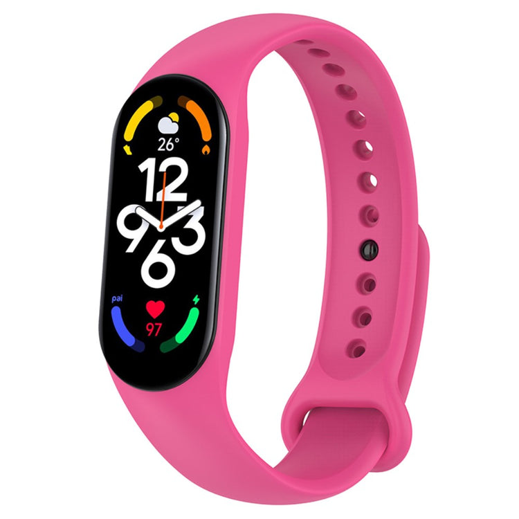 Brun Xiaomi Mi Band 7 Silikone Urrem#serie_1