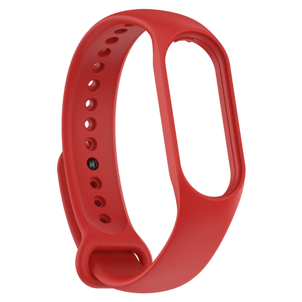 Super elegant Xiaomi Mi Band 7 Silikone Rem - Rød#serie_24