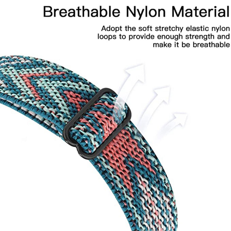 Nylon Universal Rem passer til Xiaomi Redmi Watch 3 / Xiaomi Mi Watch Lite 3 - Blå#serie_2