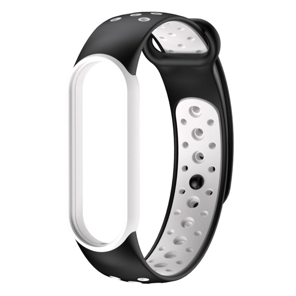 Vildt nydelig Xiaomi Mi Band 5 Silikone Rem - Sort#serie_4