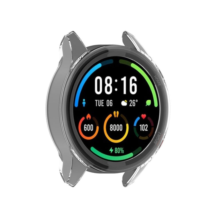 Xiaomi Mi Watch Color Sports Gennemsigtig Silikone Bumper  - Hvid#serie_1