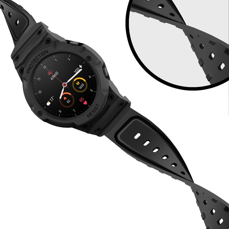 Vildt kønt Xiaomi Mi Watch Color Sports Silikone Urrem - Sort#serie_1