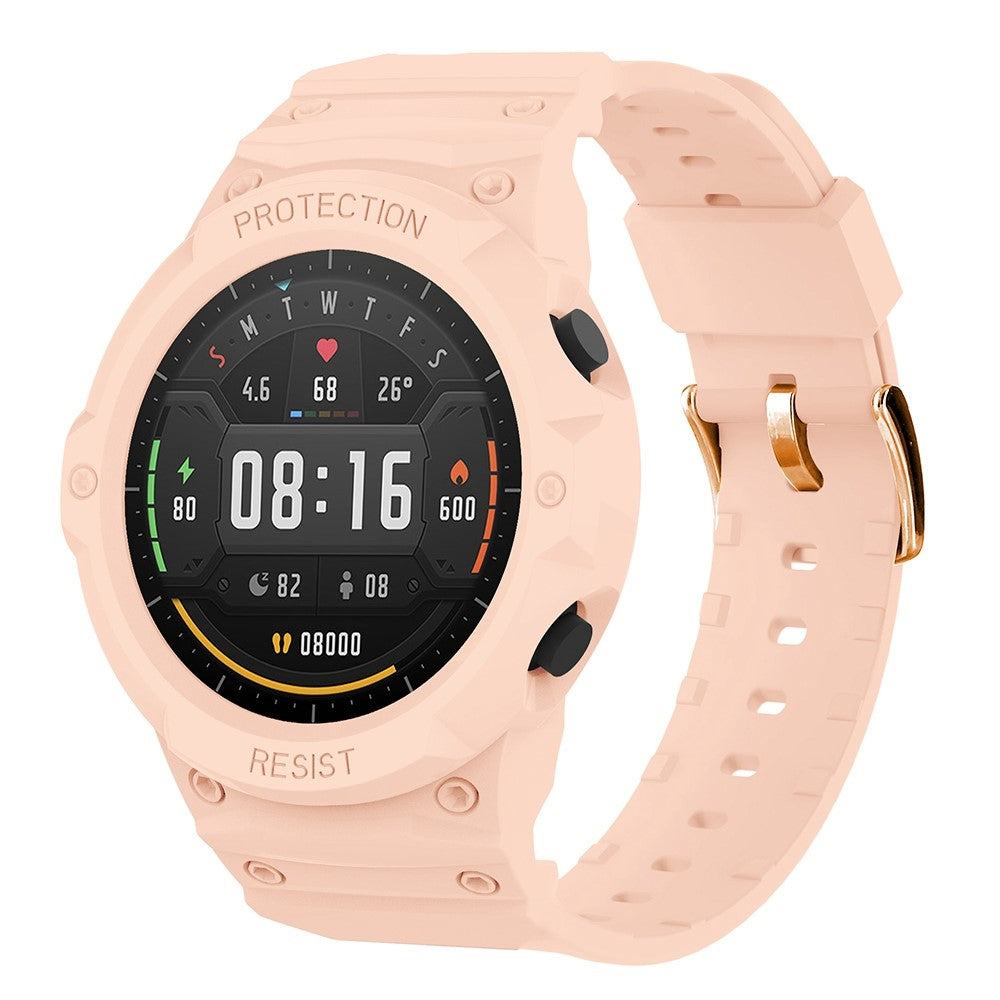 Vildt kønt Xiaomi Mi Watch Color Sports Silikone Urrem - Pink#serie_2