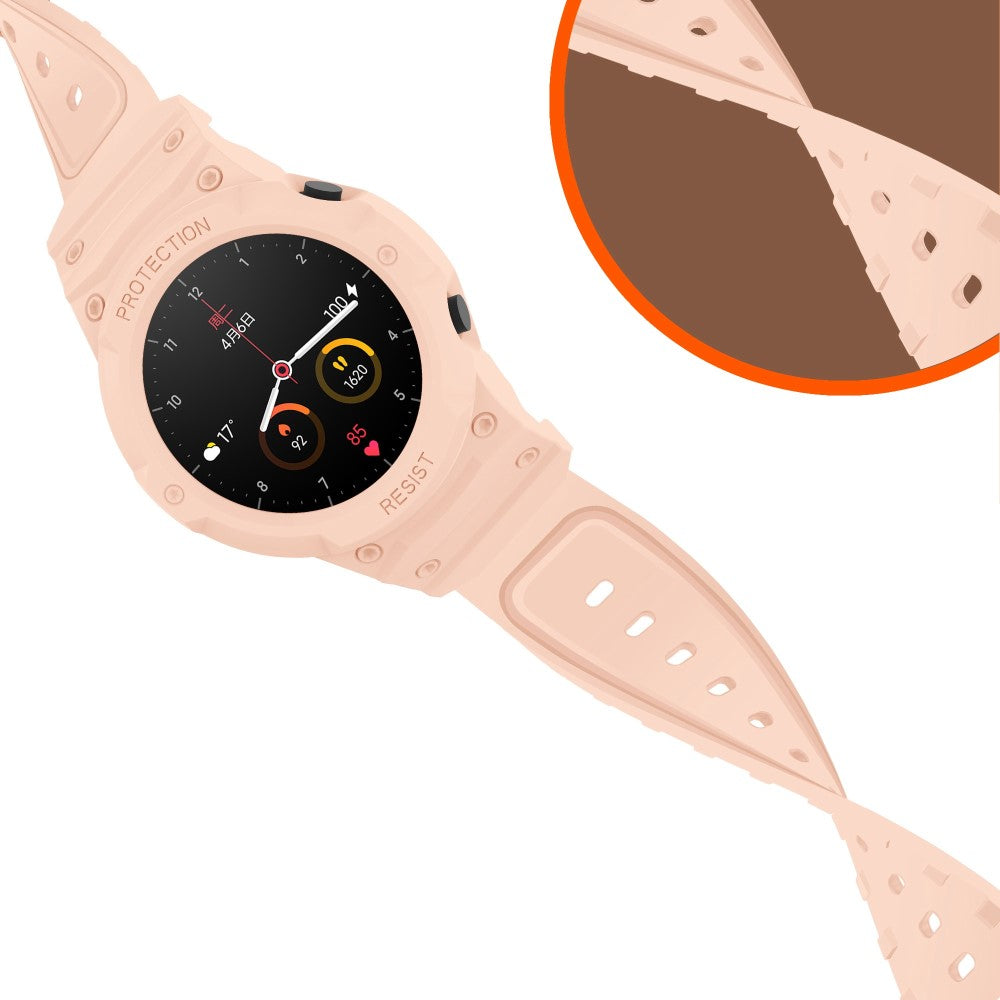 Vildt kønt Xiaomi Mi Watch Color Sports Silikone Urrem - Pink#serie_2