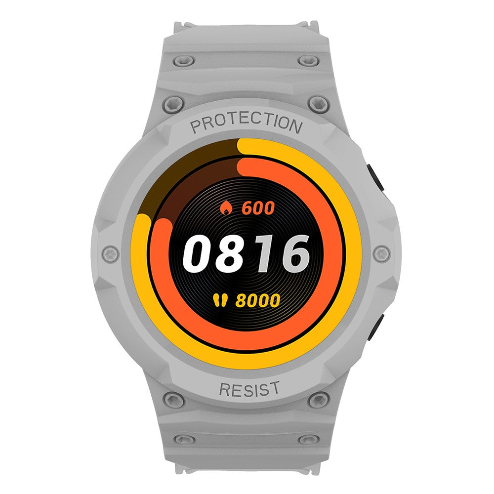 Vildt kønt Xiaomi Mi Watch Color Sports Silikone Urrem - Sølv#serie_5